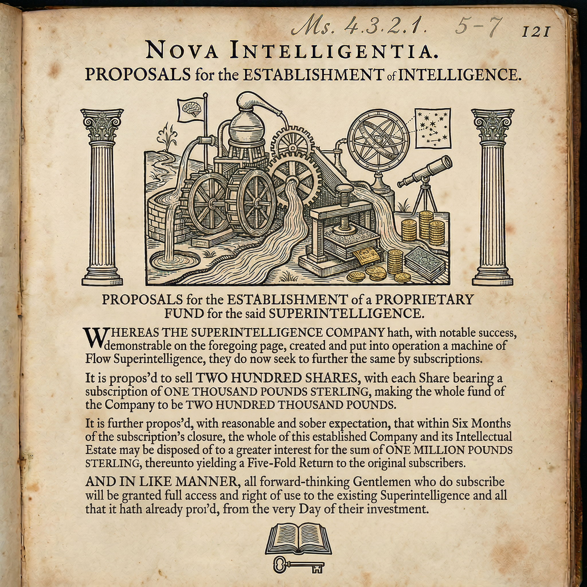 Nova Intelligentia — Proposals for the Establishment of Intelligence.